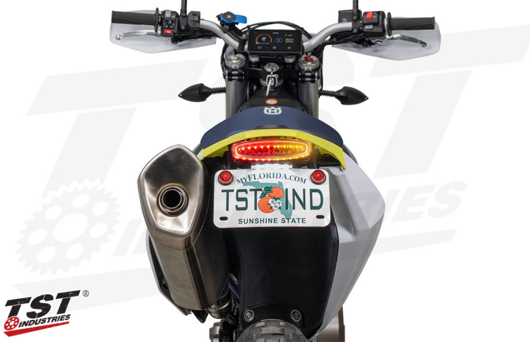TST Industries Integrated Tail Light + Fender Eliminator 17-24 Husqvarna 701