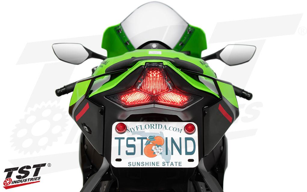 Buy TST Industries LED Integrated Tail Light '23- Kawasaki ZX4R/RR