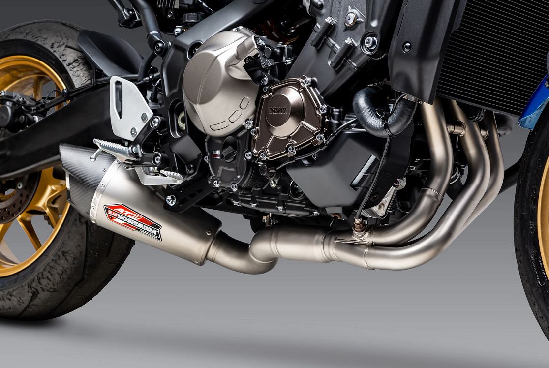 Yoshimura Race AT2 Stainless Full Exhaust 21-24 Yamaha MT-09, 22-24 XSR900