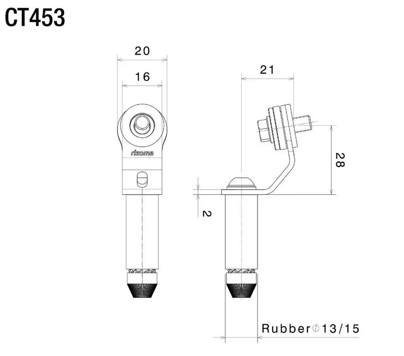 Rizoma Brake / Clutch Fluid Tank Bracket for Ducati 899/959/1199/1299 Panigale