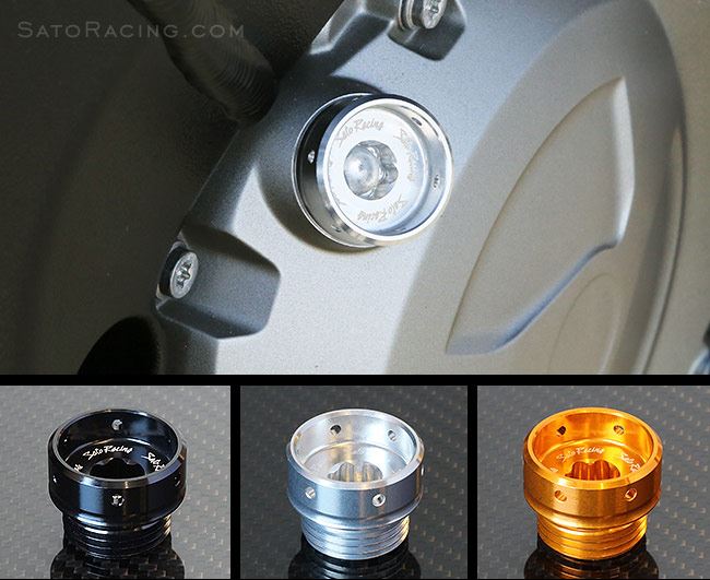 Sato Racing Engine Oil Filler Cap 2010+ BMW S1000RR, 2014+ S1000R/G310R