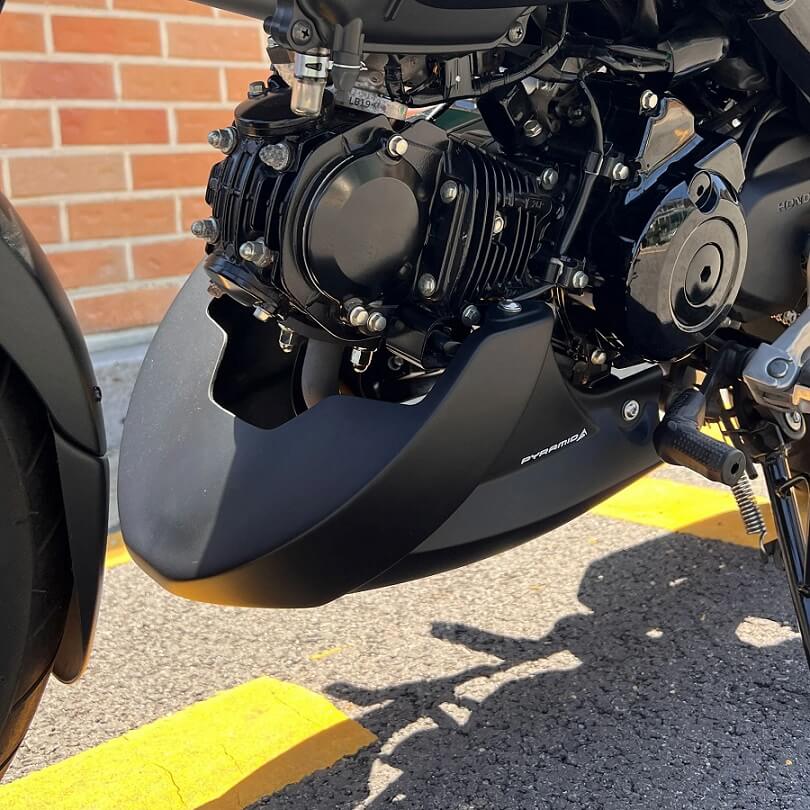 Pyramid Belly Pan Honda Grom '21-'23 | Matte Black