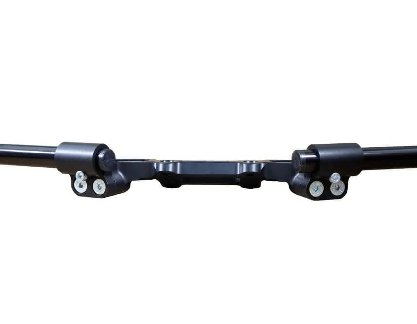Woodcraft Clip-On Adapter Plate Riser Kit '21-'23 Yamaha MT-07