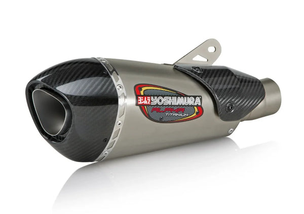 Yoshimura ALPHA T Slip-On Exhaust 12-20 Kawasaki ZX-10R/RR