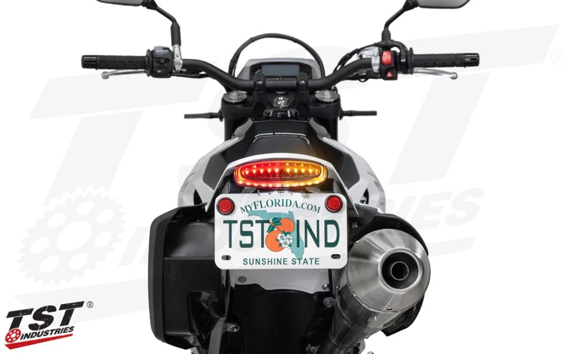 TST Integrated Tail Light + Fender Eliminator 2025 Suzuki DR-Z4S/DR-Z4SM