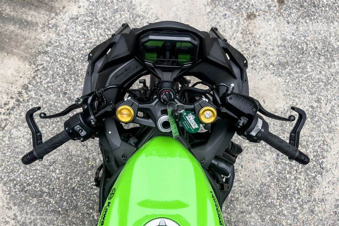 Woodcraft 45mm Clip-On Handlebar Kit '23-'24 Kawasaki ZX-4RR