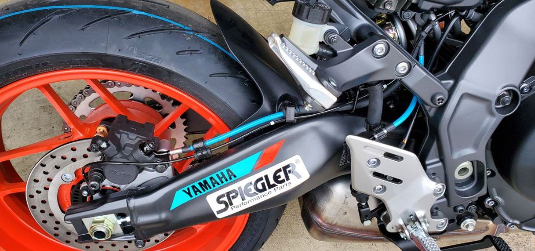 Spiegler Stainless Braided Brake Line Kit '21-'23 Yamaha MT-09 ABS