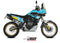 MIVV Dakar Black Stainless Slip-On Exhaust '19-'23 Yamaha Tenere 700