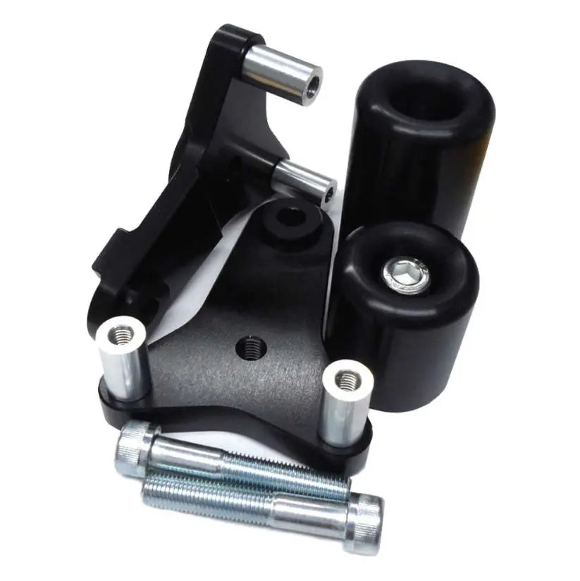 Shogun Motorsports No-Cut Black Frame Sliders 11-25 Suzuki GSXR 600/750