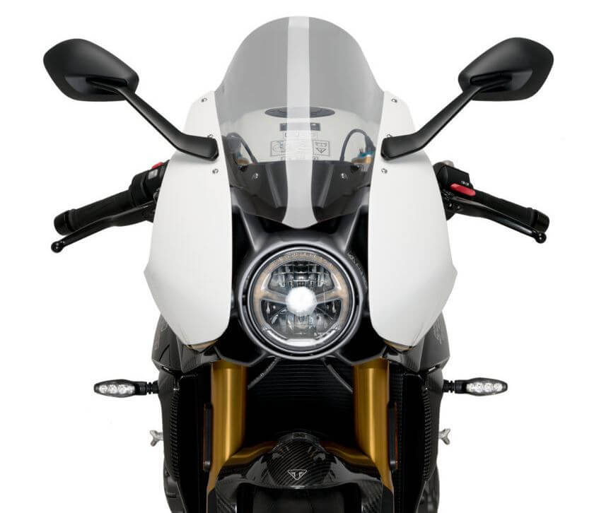 Puig Racing R-Racer Windscreen '22-'23 Triumph Speed Triple 1200 RR