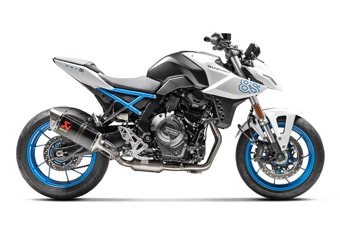 GSX-R６００用AKRAPOVIC チタンマフラー  K8/K9/L0  サブコンセット s-l400.jpg