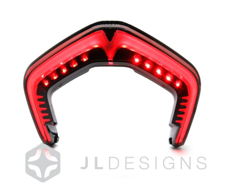 JL Designs Integrated Tail Light - Ducati Panigale V4