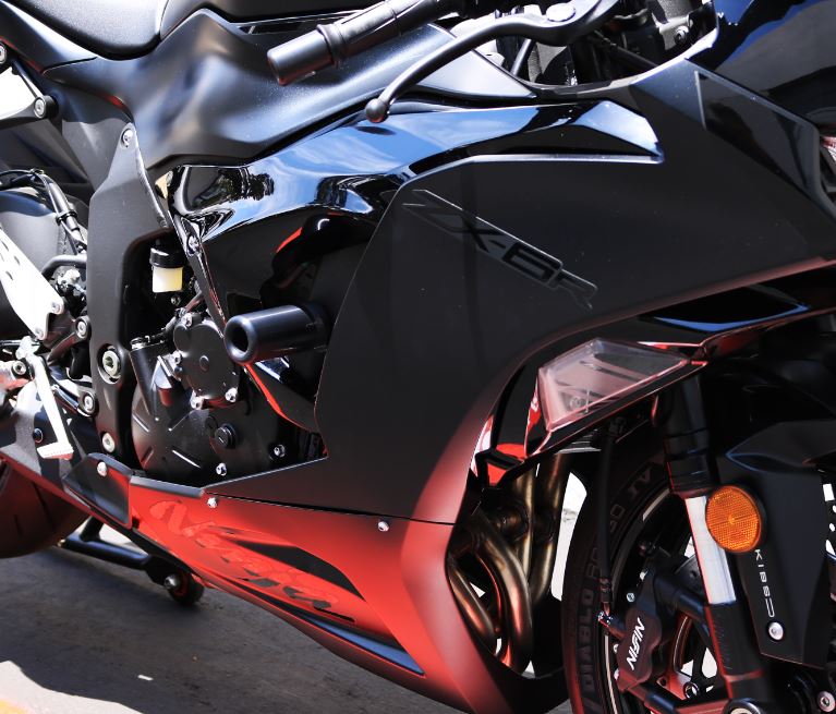 Shogun No Cut Frame Slider Kit 24-25 Kawasaki ZX-6R