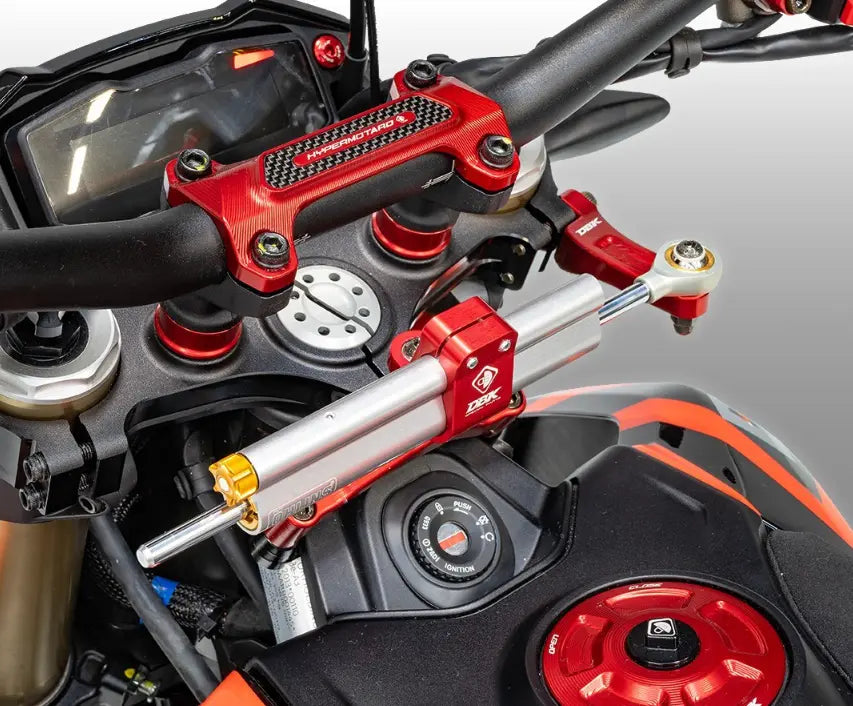 DBK Special Parts Steering Damper Mounting Kit 24-25 Ducati Hypermotard 698 Mono/RVE