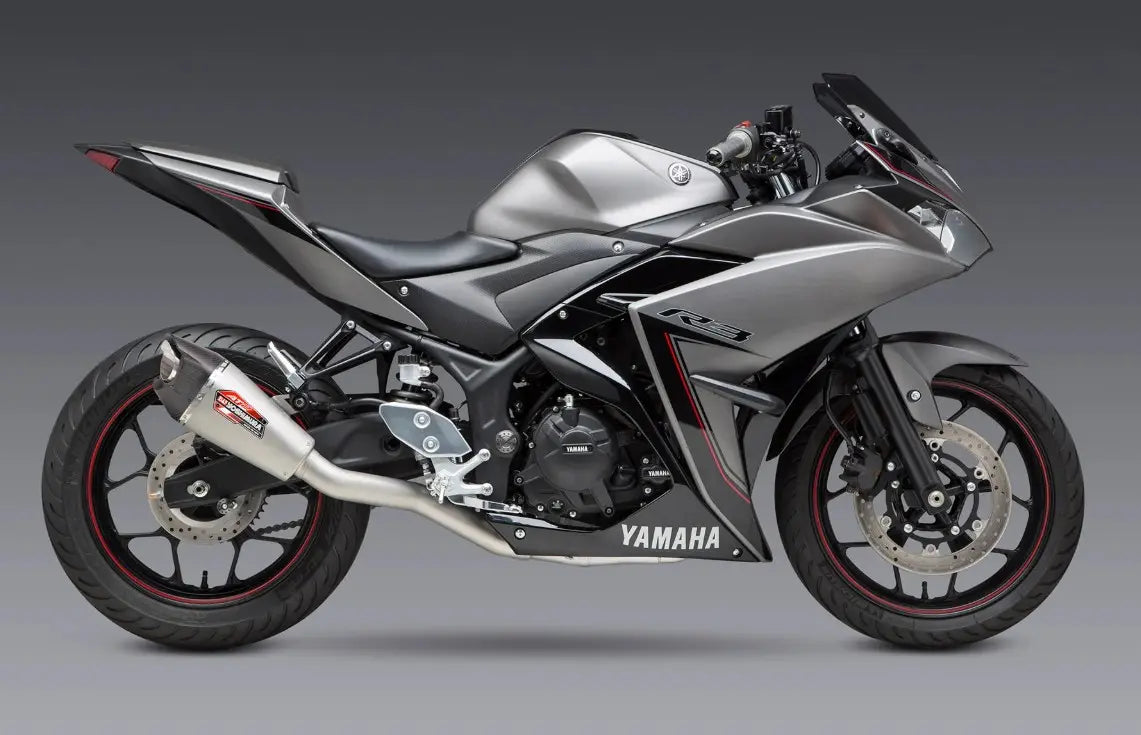 Yoshimura Race AT2 Stainless Full Exhaust 15-25 Yamaha YZF R3