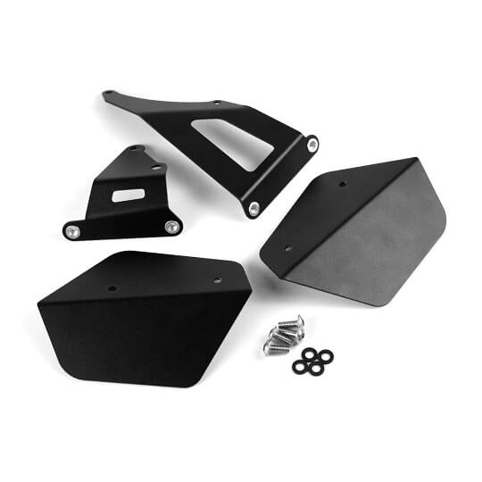 Pyramid Lower Deflectors Triumph Tiger 1200 GT '22-'23 | Matte Black