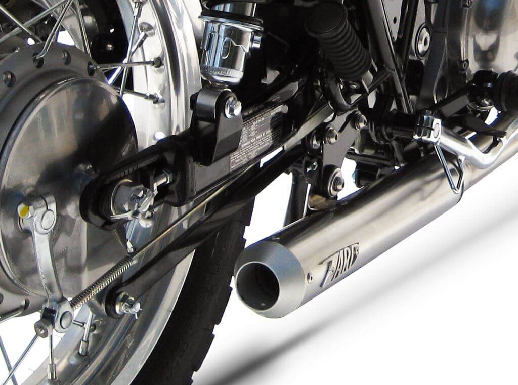 ZARD 2>1 Racing Stainless Steel Cross Full Exhaust '10-'17 Kawasaki W800