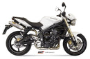 MIVV GP Titanium Slip-On Exhaust '07-'12 Triumph Street Triple 675