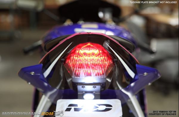 Motodynamic Sequential Integrated LED Tail Light 08-16 Yamaha R6