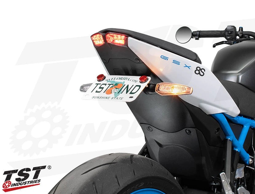 TST Industries OEM Rear Turn Signal Bracket 23-26 Suzuki GSX-8S, 24-26 GSX-8R