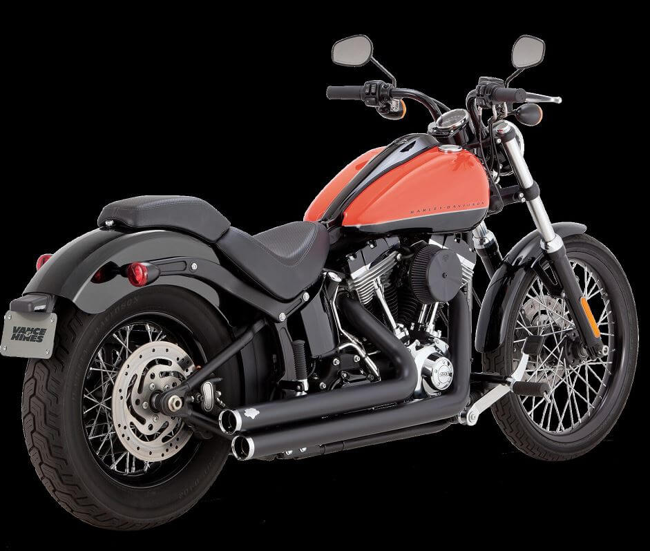 Vance & Hines PCX Big Shots Staggered Full Exhaust '86-'17 Harley-Davidson Softail