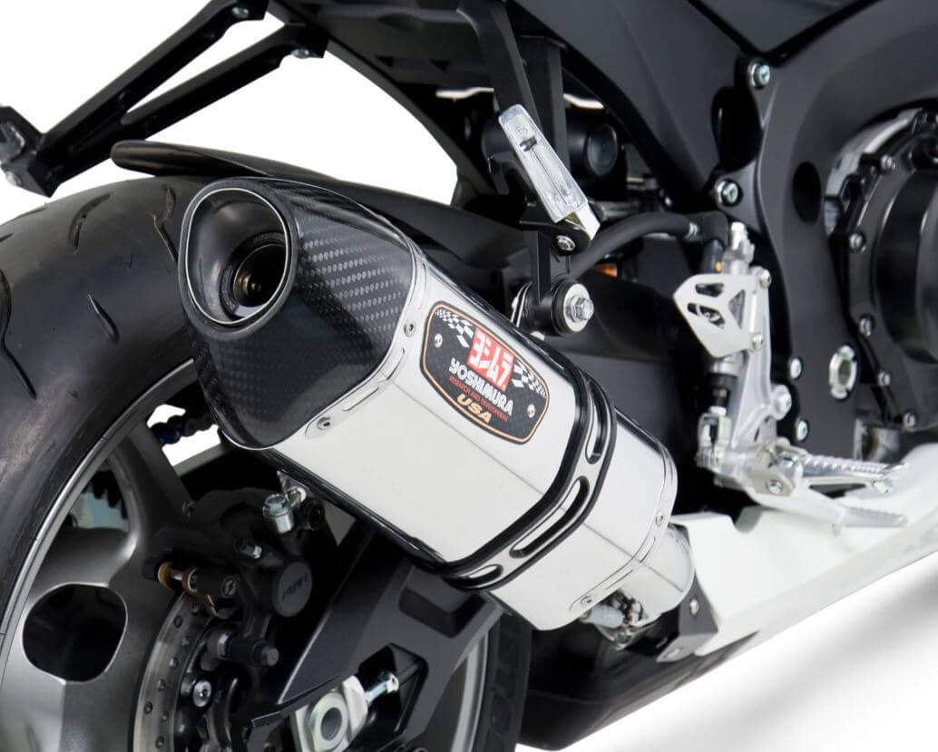Yoshimura Street R77 Slip On Exhaust '11-'24 Suzuki GSXR 600/750 - Motostarz USA
