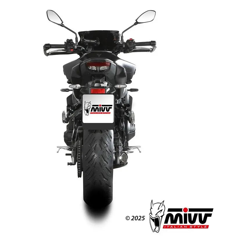 MIVV X-M4 Black Full Exhaust 25-26 Yamaha R9, 24-26 MT-09, 22-26 XSR900/GP