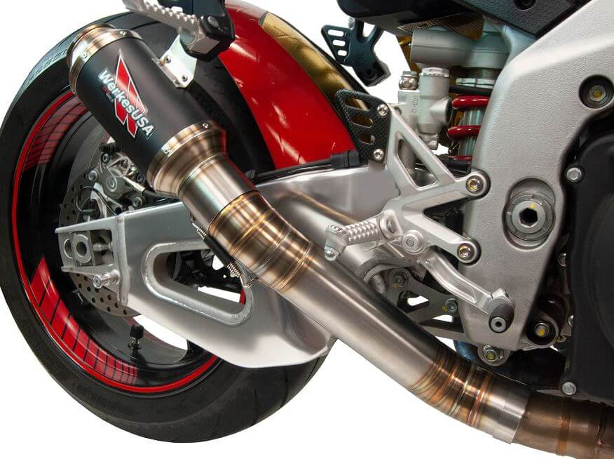 Competition Werkes Race Slip-On Exhaust '21-'23 Aprilia RSV4/Tuono V4