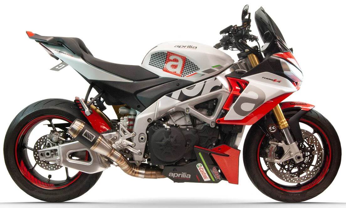 Competition Werkes GP Slip-on Exhaust for 2010-2015 Aprilia RSV4