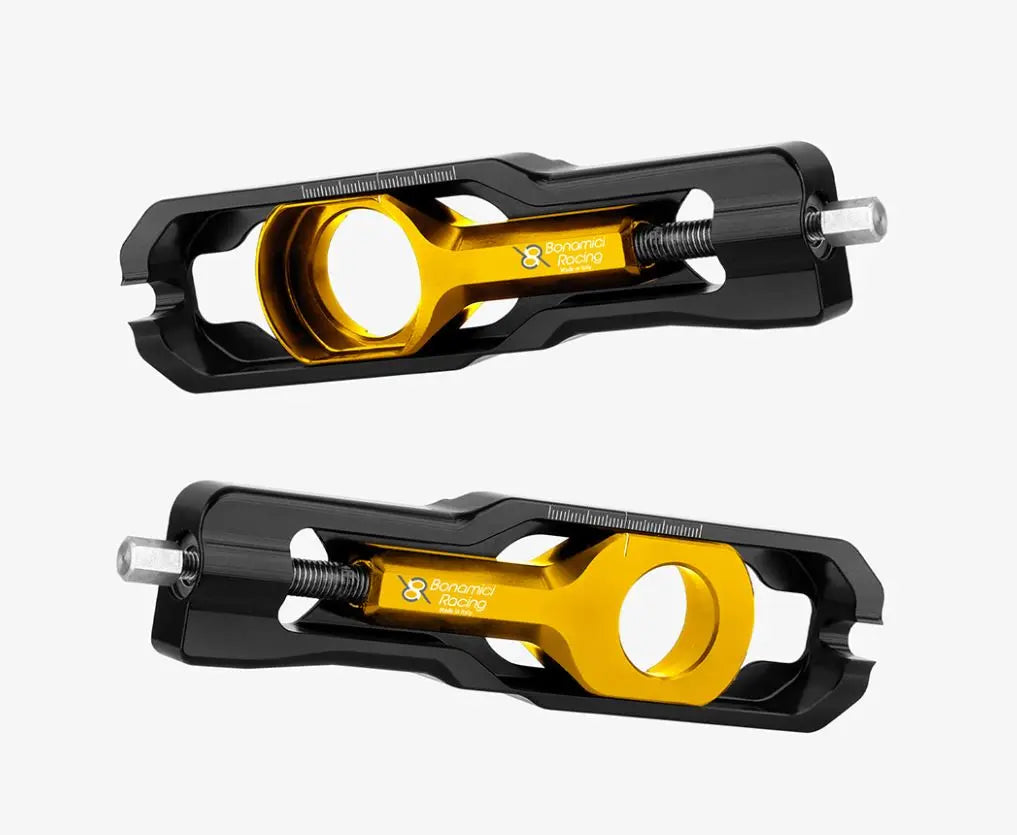 Bonamici Aluminum Chain Adjusters 25-26 Yamaha YZF-R9