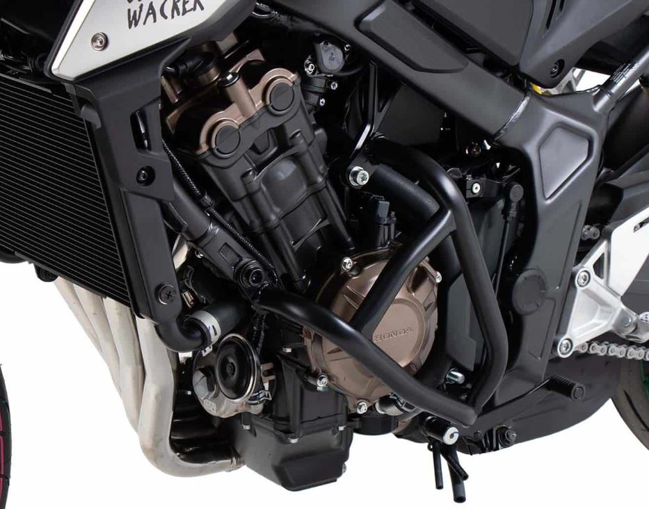 Hepco & Becker Engine Protection Bar "Solid' Black 19-23 Honda CB650R