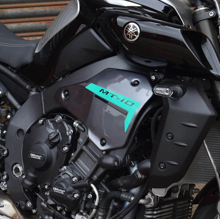 Pyramid Infill Panels '24- Yamaha MT-10 | Midnight Cyan