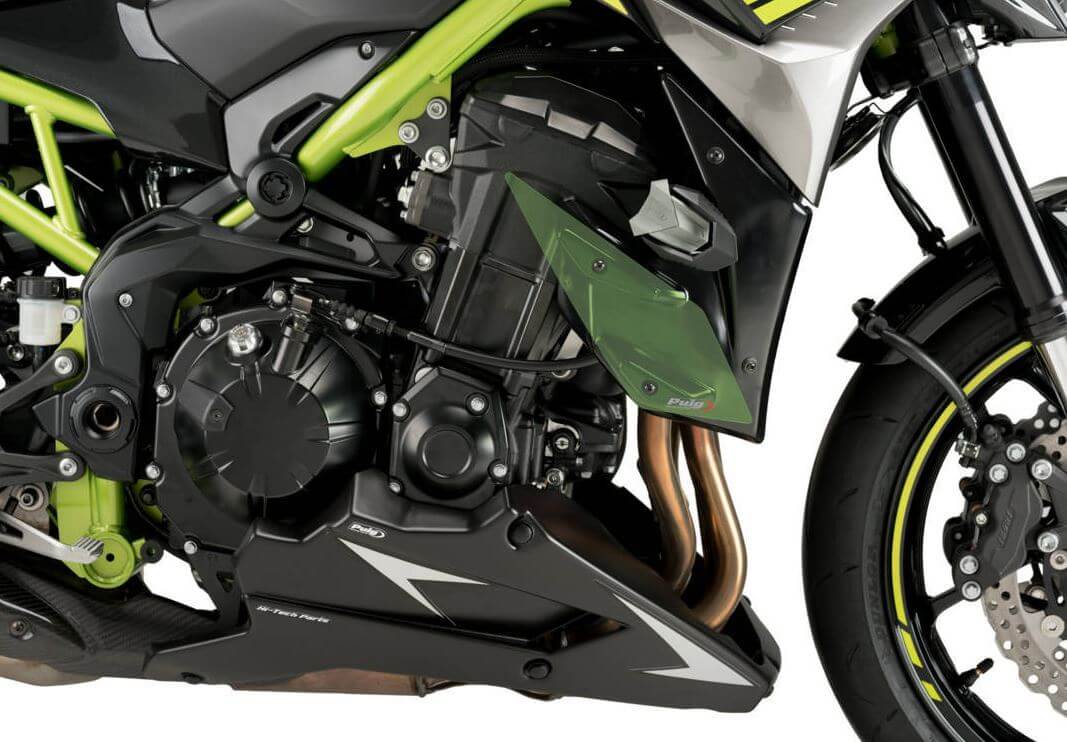 Puig Engine Spoiler / Bellypan '17-'23 Kawasaki Z900/SE
