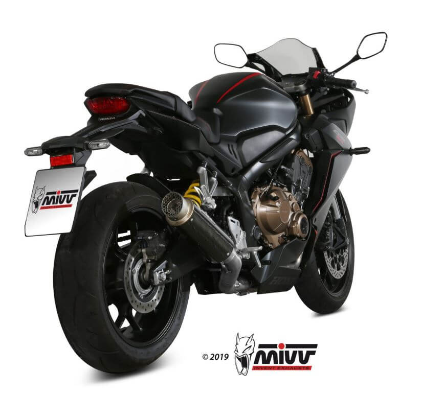 Buy MIVV GP Pro Carbon Full Exhaust '19-'23 Honda CB650R/CBR650R