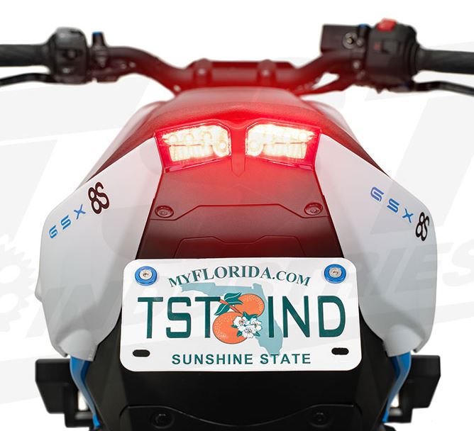 TST Industries LED Integrated Tail Light 23-26 Suzuki GSX-8S, 24-26 GSX-8R
