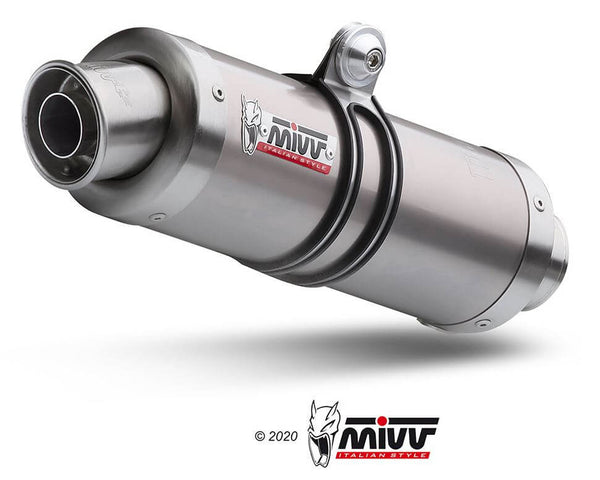MIVV GP Titanium Slip-On Exhaust '11-'15 Triumph Speed Triple 1050 R/S/RS