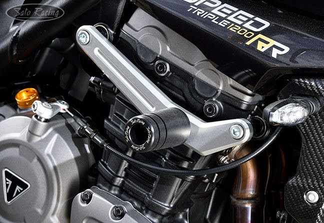 Sato Racing Frame Sliders '22- Triumph Speed Triple 1200 RR/RS