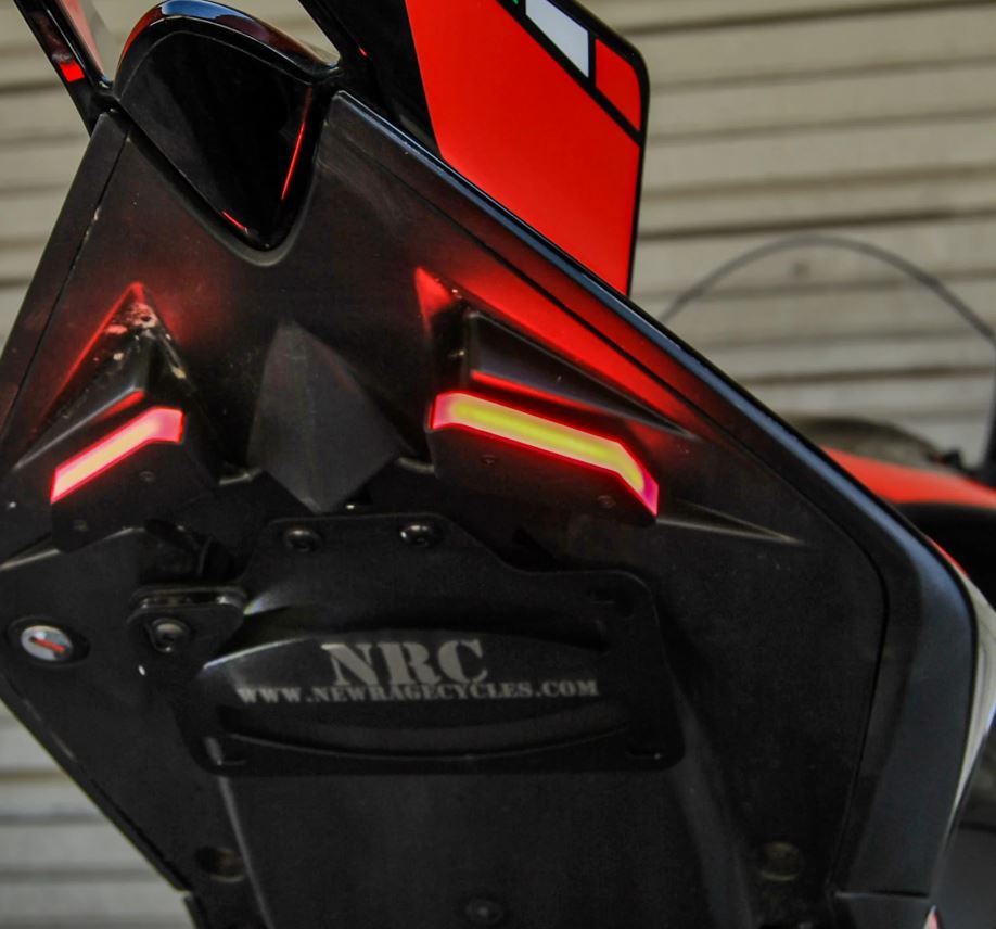 New Rage Cycles Fender Eliminator 25-26 Aprilia Tuono V4