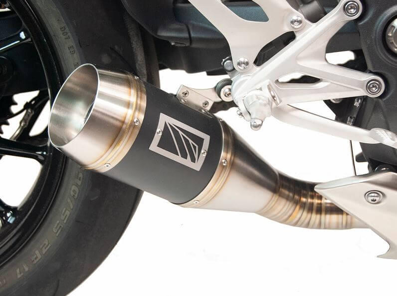 Competition Werkes GP Stainless Steel Slip-On Exhaust '21-'23 Triumph Speed Triple