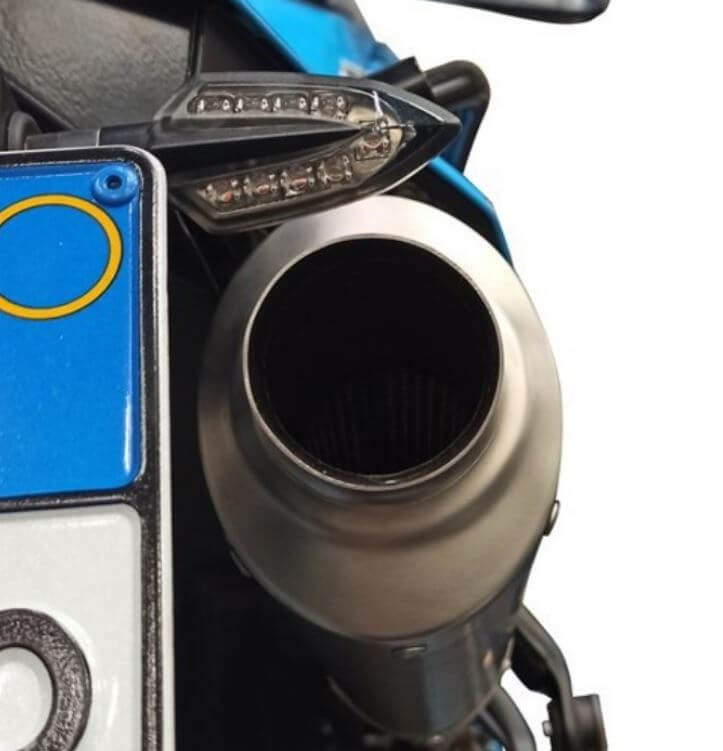 MIVV Dakar Black Stainless Slip-On Exhaust '19-'23 Yamaha Tenere 700