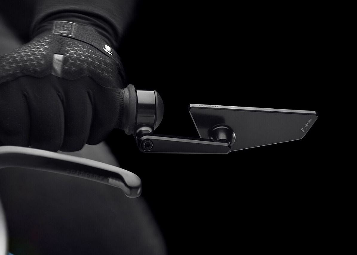 Rizoma Cut-Edge Bar End Mirror