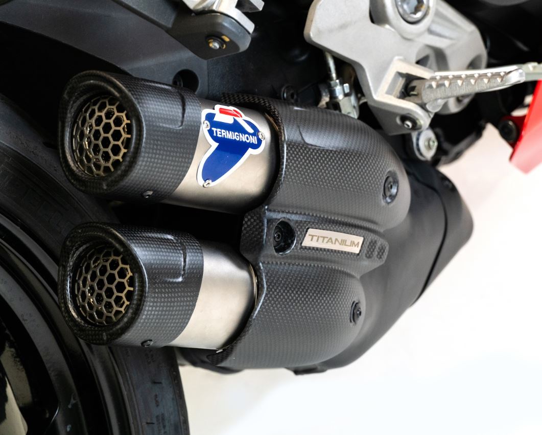 Termignoni Double Silencer Slip-On Exhaust 21- Ducati Supersport 950/S