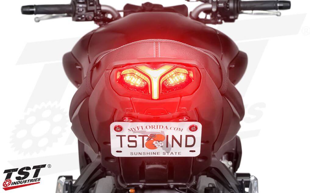 TST Industries Programmable & Sequential LED Integrated Tail Light '22-'23 Yamaha MT-10