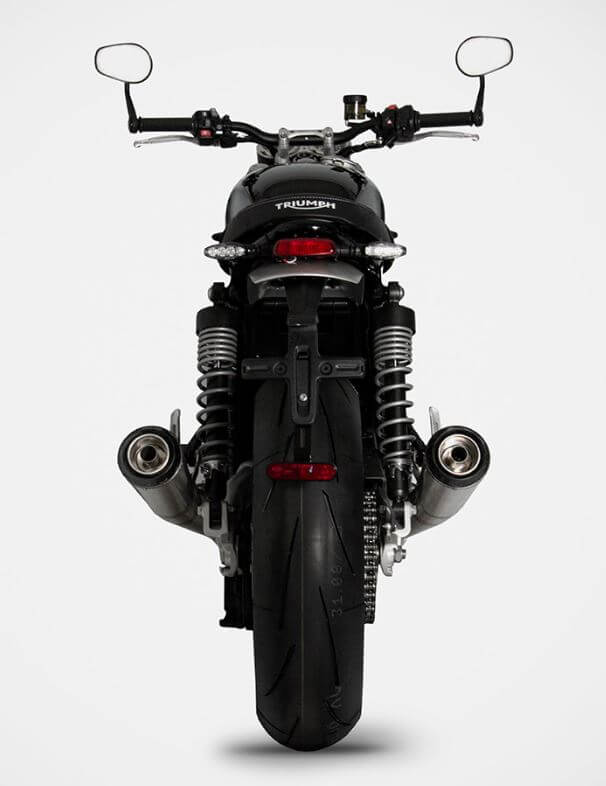 ZARD Conical Slip-On Exhaust 21-24 Triumph Thruxton R/RS, 21-24 Speed