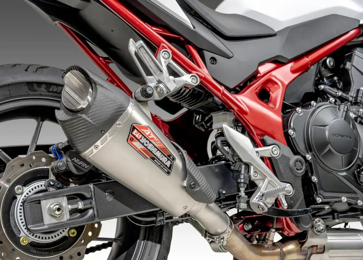 Yoshimura AT2 Stainless Slip-On Exhaust 25-26 Honda CB750