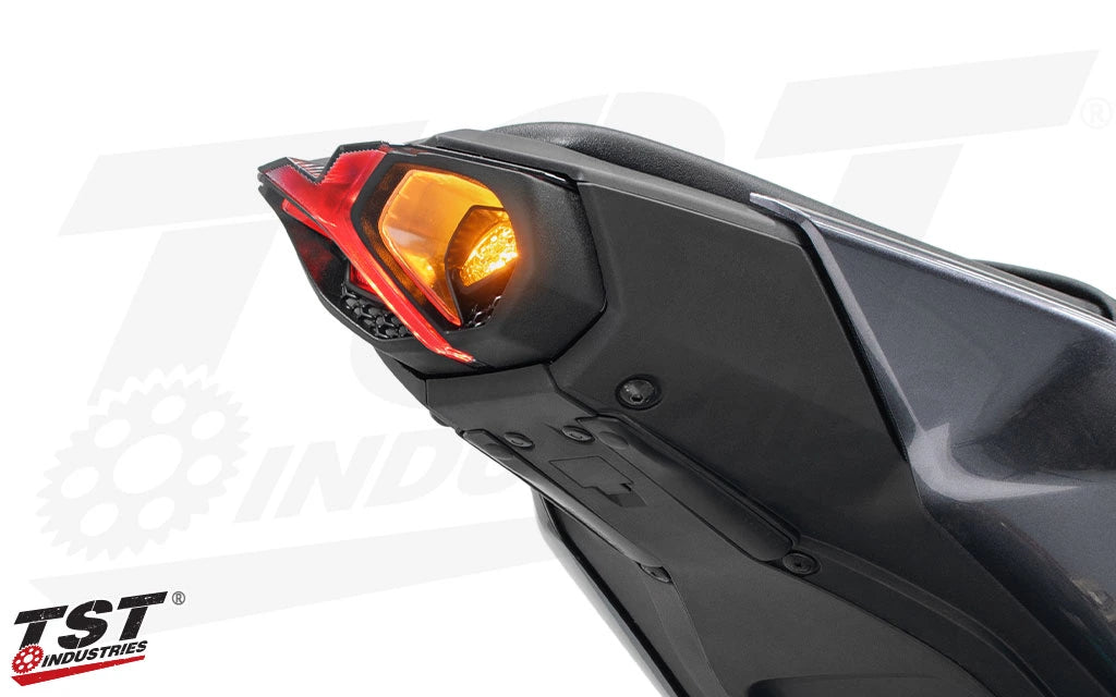 TST Industries Programmable + Sequential LED Integrated Tail Light 24-25 Yamaha MT-09 - Motostarz USA