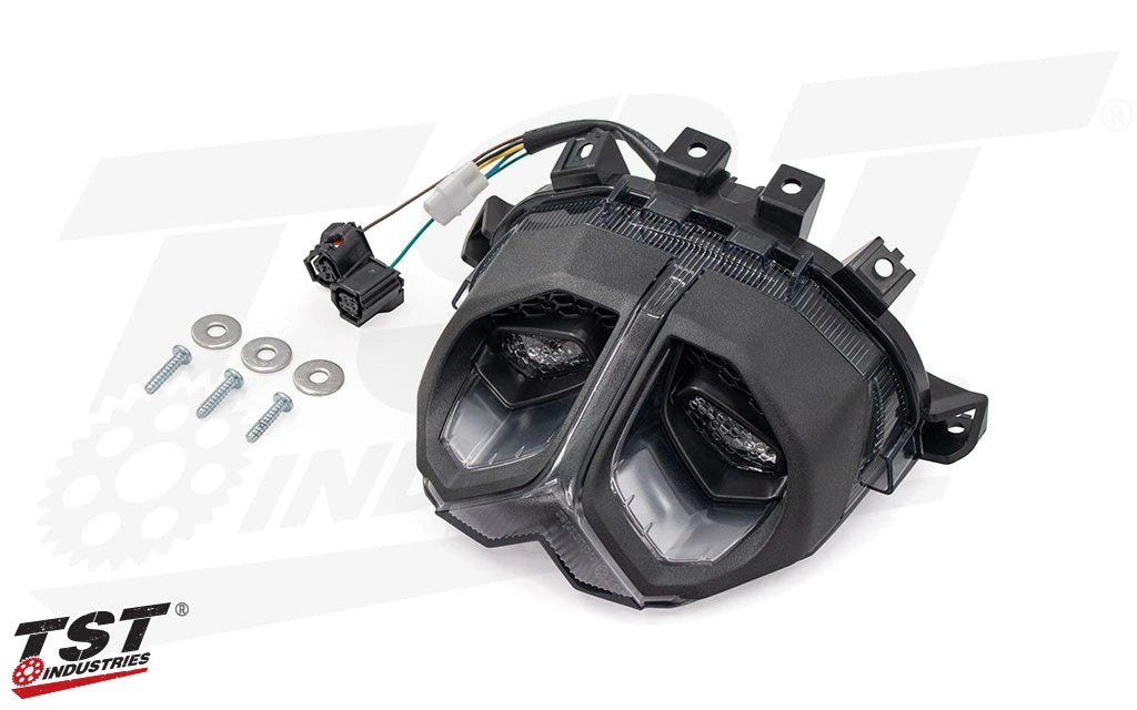 TST Industries Programmable + Sequential LED Integrated Tail Light 24-25 Yamaha MT-09 - Motostarz USA