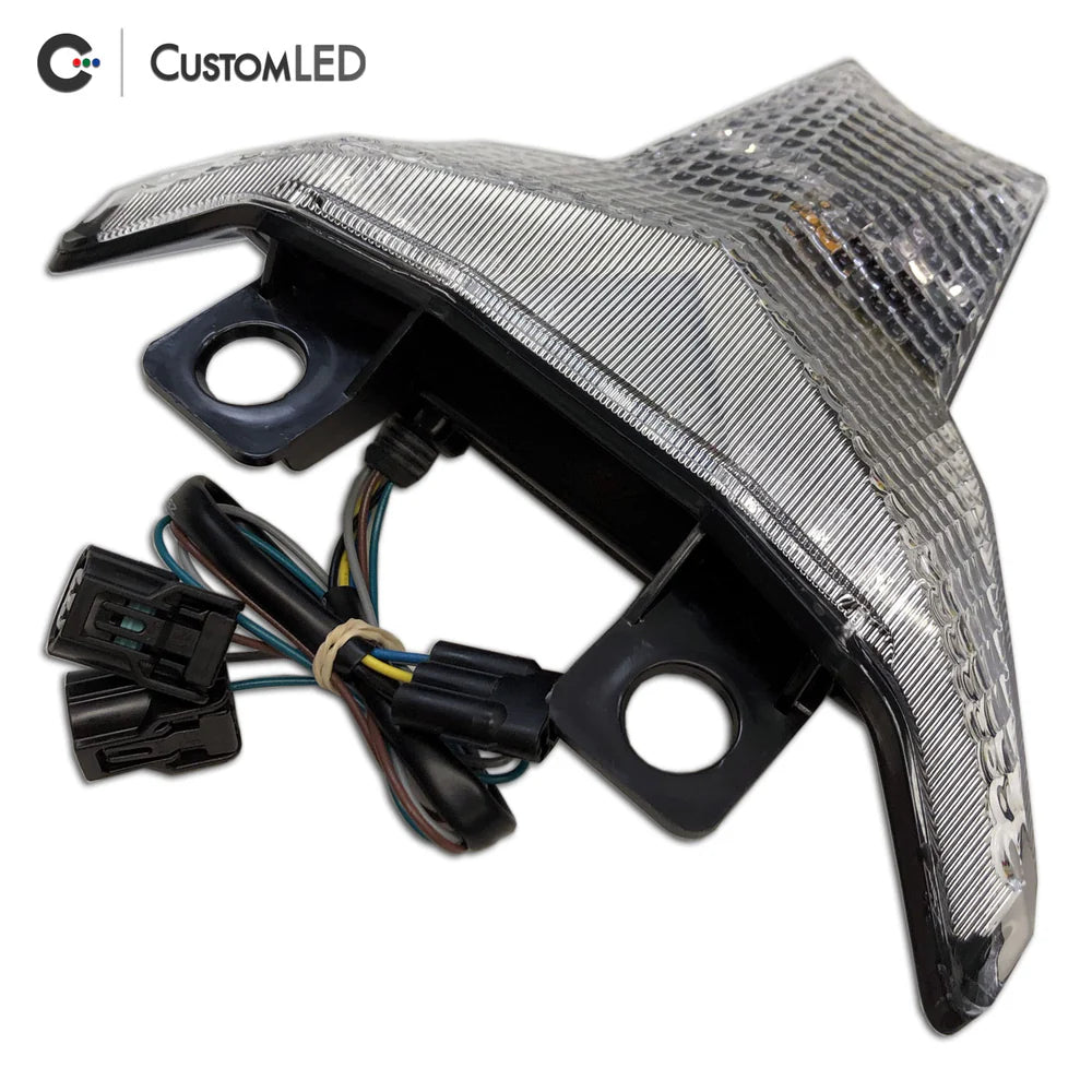 Custom LED Blaster-X Integrated LED Tail Light 24-26 Kawasaki ZX-6R, 23-25 ZX-4R - Motostarz USA
