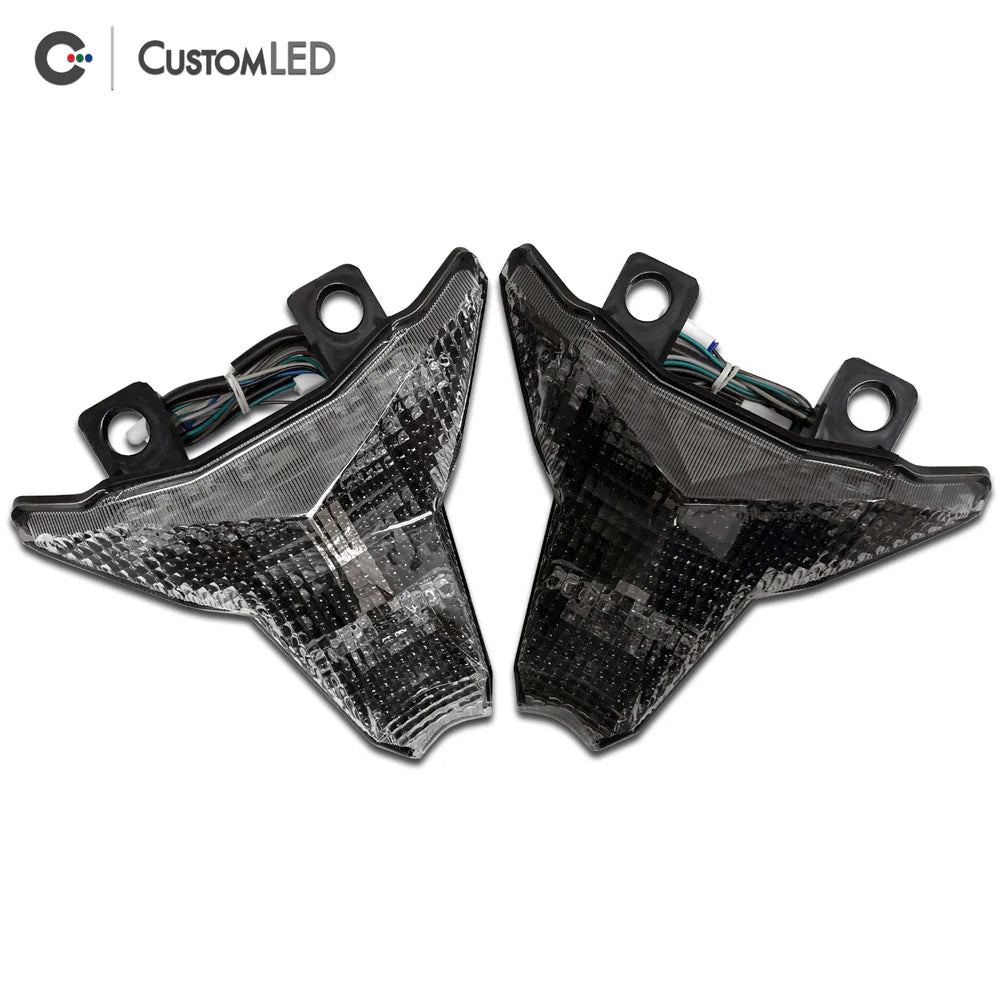 Custom LED Blaster-X Integrated LED Tail Light 24-26 Kawasaki ZX-6R, 23-25 ZX-4R - Motostarz USA