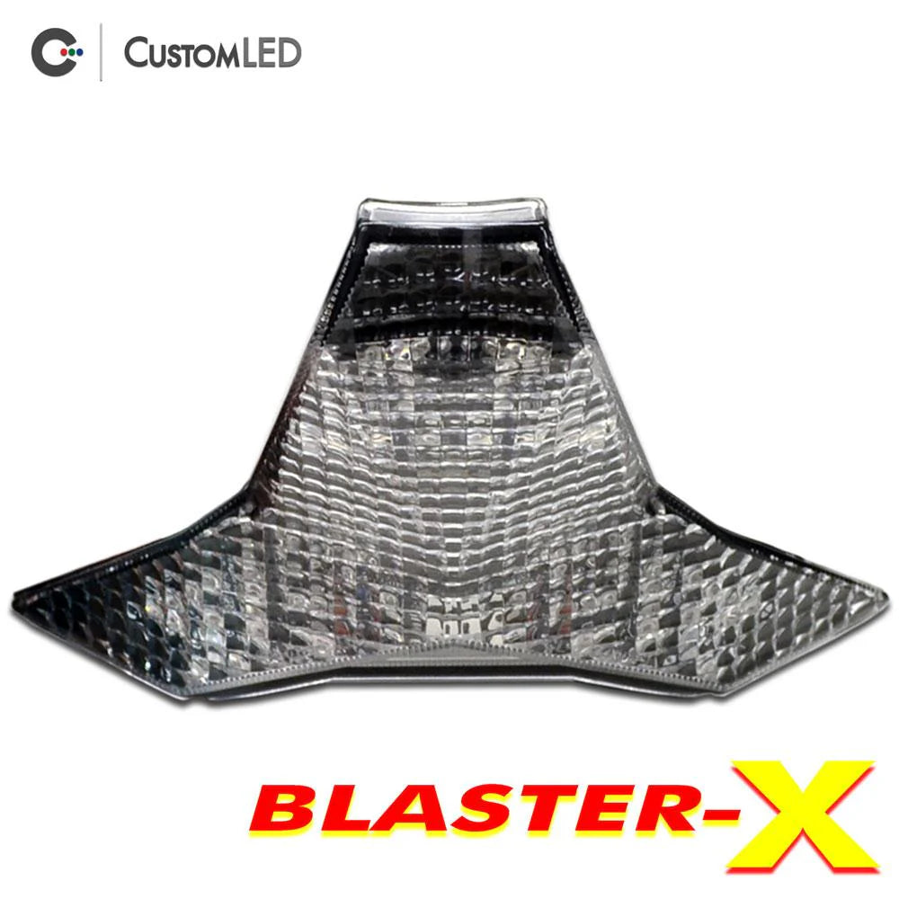 Custom LED Blaster-X Integrated LED Tail Light 24-26 Kawasaki ZX-6R, 23-25 ZX-4R - Motostarz USA